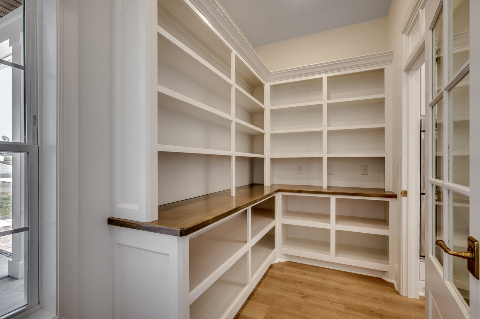 Custom built-in cabinetry at 2500 Old Tram